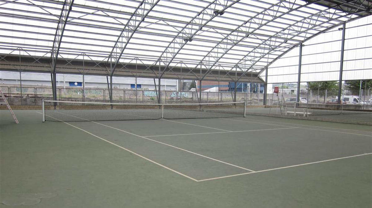 renovación cubierta pistas tenis lasesarre