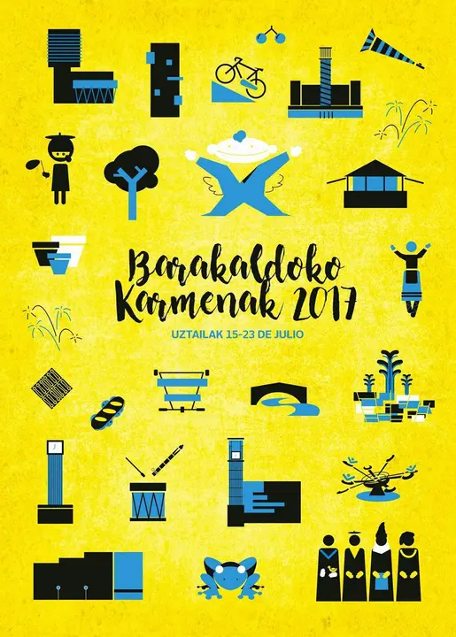Cartel Fiestas Barakaldo 2017