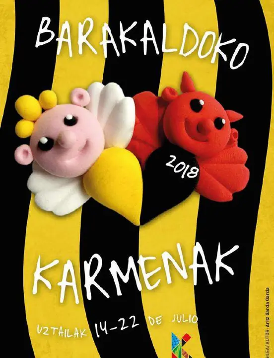 Cartel Fiestas Barakaldo 2018