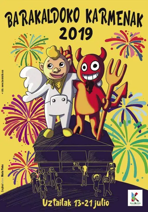 Cartel Fiestas Barakaldo 2019