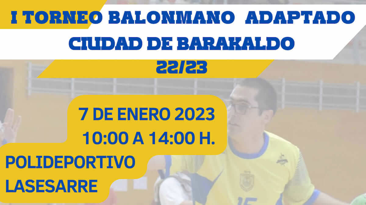 El Club de Balonmano de Barakaldo organiza un torneo adaptado el 7 de enero
