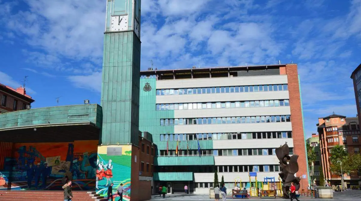 Fachada del ayuntamiento de Barakaldo