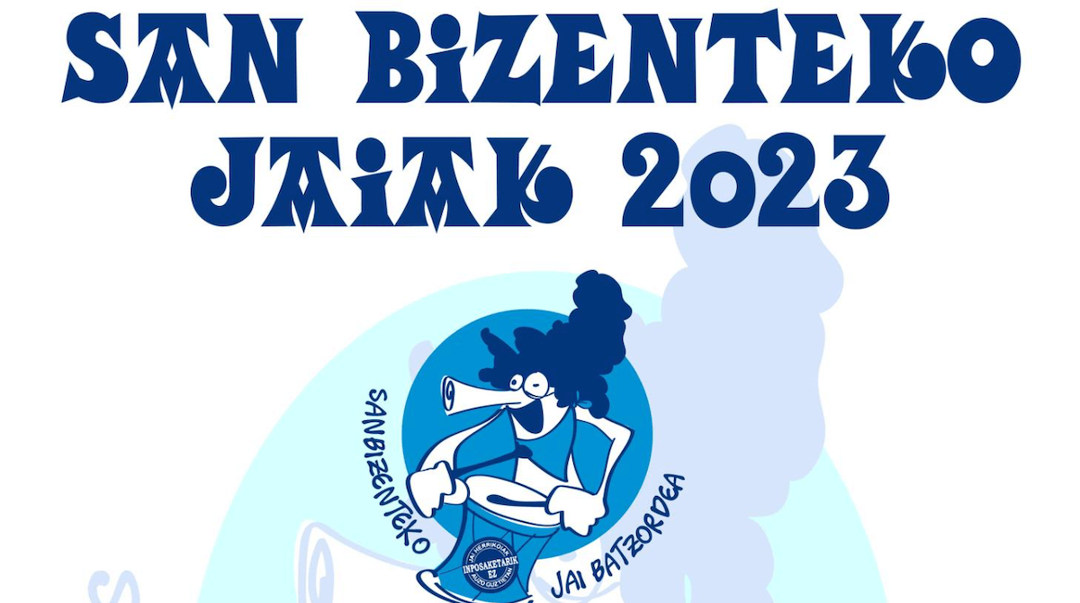 Cartel de fiestas de San Vicente 2023