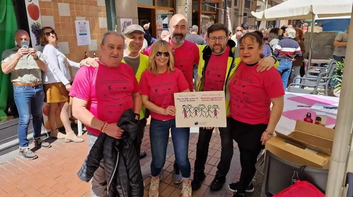 Colaboradores de la marcha