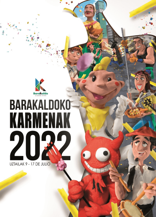 Cartel Fiestas Barakaldo 2022