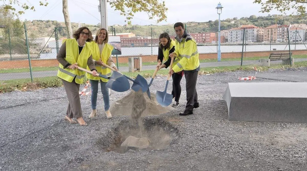 Elixabete Etxanobe, Amaia del Campo, Aitziber Oliban e Imanol Pradales