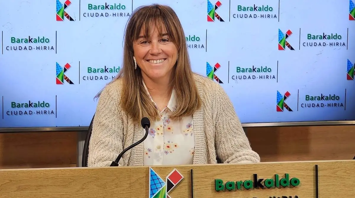 Nerea Cantero en la sala de prensa (1)