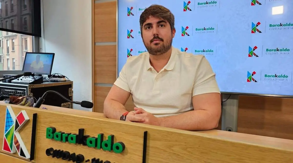 Jonathan Martín, concejal de Juventud en Barakaldo