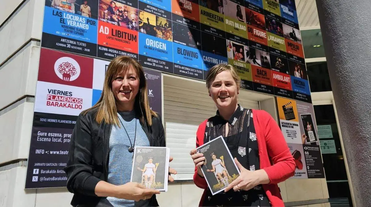 Ana López Asensio y Nerea Cantero, estreno temporada 2024-2025 teatro barakaldo antzokia