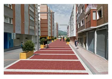 Impulsa una zona peatonal, un paseo junto al r&iacute;o, un bidegorri y un parque canino