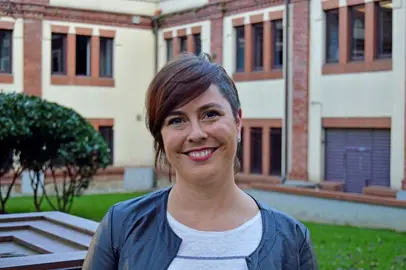 Mar&iacute;a Solar candidata de EH Bildu en Barakaldo