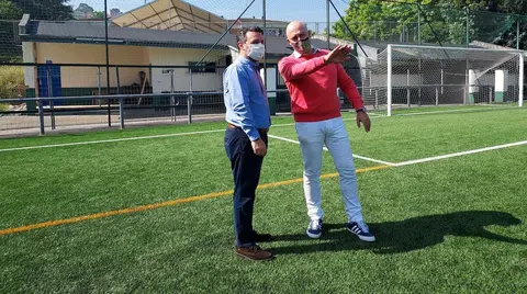 Tras esta actuaci&oacute;n,
la instalaci&oacute;n contar&aacute; con
seis vestuarios para equipos 
y otros dos para &aacute;rbitros