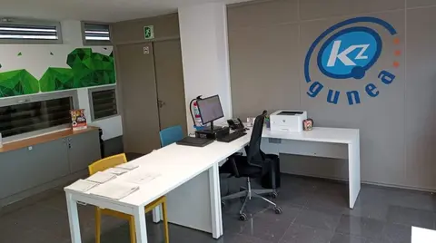 Interior de uno de los KZ Gunea de Barakaldo