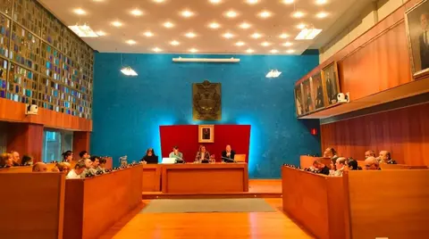 Imagen del pleno de Barakaldo celebrado esta tarde 24-3-27