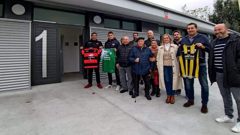 El campo de f&uacute;tbol de La Siebe estrena nuevos vestuarios, completamente accesibles y sostenibles.