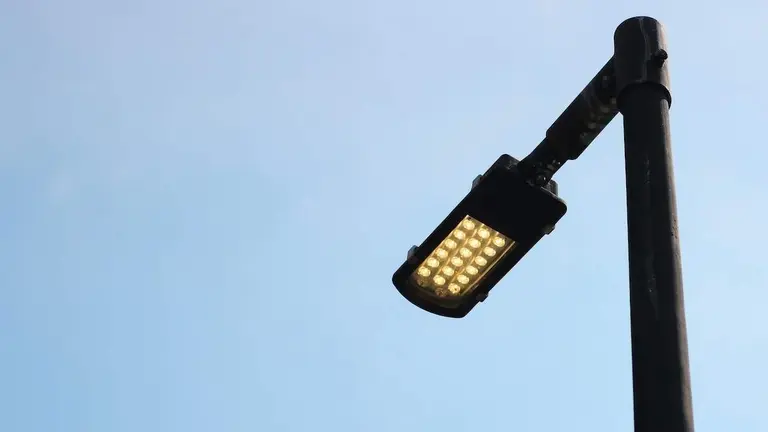 LED Lighting street,  lamppost  lights
